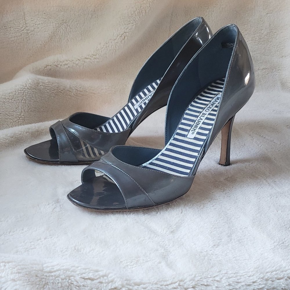 Manolo Blahnik Patent Leather Shoes